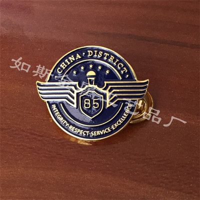 高档金属胸章定做 个性徽章定做 胸章胸牌定制作 个性胸针订制