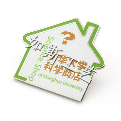 房型商店金屬琺瑯徽章定做高檔金屬胸章定制公司胸章定做校徽制作