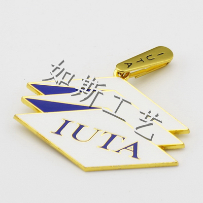 公司logo胸章定做 金属胸徽定制高档徽章定做 校徽定制