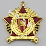 高檔立體金屬榮譽勛章定制 軍事勛章定做 民國勛章定制 來圖制作