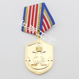 高檔榮譽勛章定做 個性金屬獎牌獎章定制雙面運動會紀念章定制